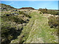 Quarry track, seen from Hebden Royd FP21a