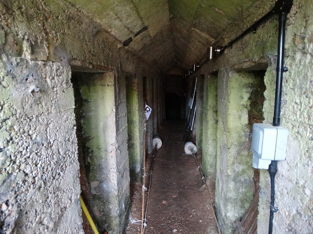 Tunnel into Mersea Barrow © Neil Theasby :: Geograph Britain and Ireland