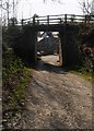 Railway bridge at Plas Berw