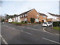 Main Road at the junction of Gardiner Close