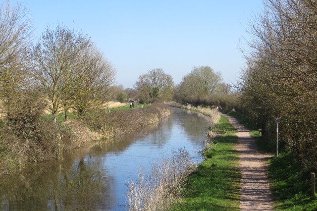 Bridgwater Canal, Creech St Michael © Richard Webb :: Geograph Britain ...