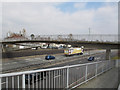 Footbridge over the A2