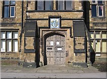 SK4374 : Staveley - Staveley Hall - front entrance by Dave Bevis