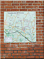 TM0262 : Haughley & Wetherden Village Map by Geographer