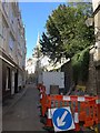 Road works in Oriel Street