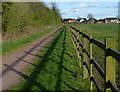 Path leading to the A607 Newark Road