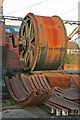 Snibston Discovery Museum - winding engine drum