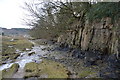 SH5280 : Anglesey Coast path below a small cliff, Red Wharf Bay by N Chadwick