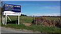 From Limepit Lane, Huntington towards the towers at Pye Green