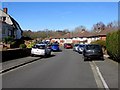 Cars parked on Alanbrooke Avenue pavements, Malpas, Newport