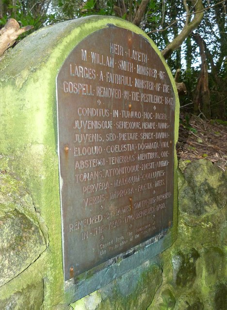 The Prophet's Grave (inscription) © Raibeart MacAoidh :: Geograph ...