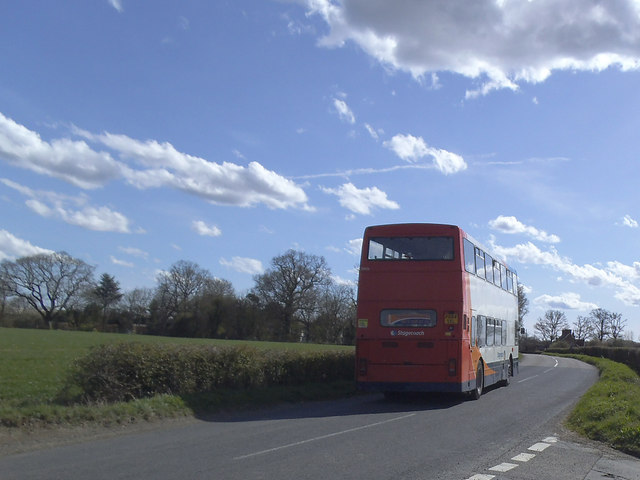 Bus on Bethersden Road