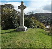 SO4593 : Church Stretton War Memorial by Jaggery