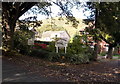 Entrance to Belvedere Guest House, Church Stretton