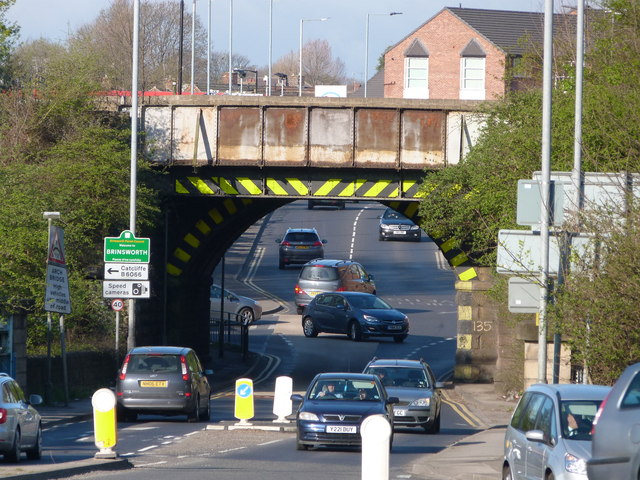 Old railway bridge, Canklow © nigel orme cc-by-sa/2.0 :: Geograph ...