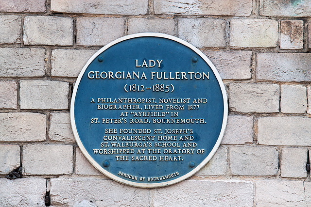 Bournemouth Blue Plaques: No. 15 - Lady Georgiana Fullerton