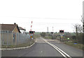 TM0462 : Station Road & Station Road Level Crossing by Geographer