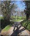 Lane junction near Lewannick