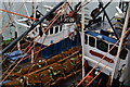 Fishing vessels Bonnie Lass III and Our Heritage at Whitehaven