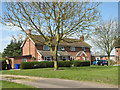 Houses in Barnham village