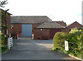 SK6925 : Farm buildings at Manor Farm by Alan Murray-Rust