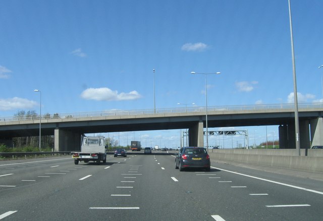 M1 northbound