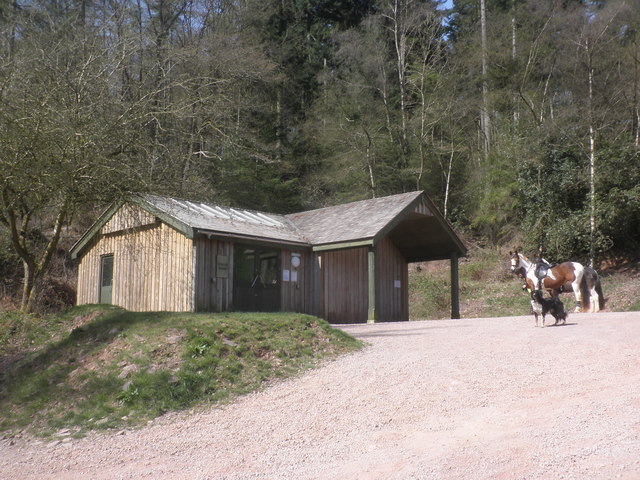Information point and toilets, Great Wood