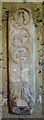 TQ4700 : Coffin Slab, St Andrew's church, Bishopstone by Julian P Guffogg