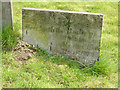 Belvoir Angel headstone, Upper Broughton Churchyard