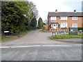 Tibbs Hill Road at the junction of Love Lane