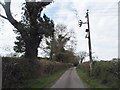 Telegraph pole on Bulstrode Lane, Felden