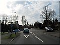 Horseshoe Lane at the junction of High Road, Woodside