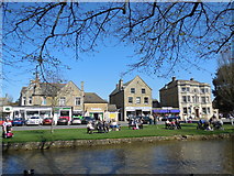 SP1620 : High Street, Bourton On the Water by Paul Gillett