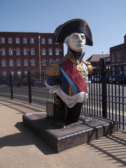 Lord Nelson statue, Historic Dockyard, Portsmouth