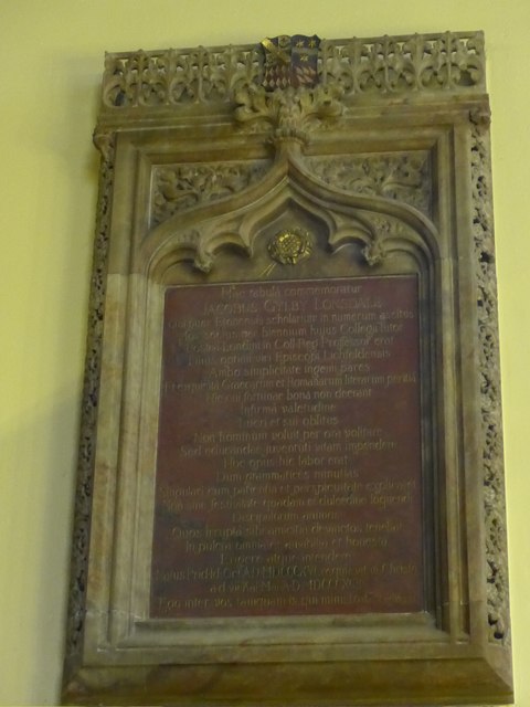 Memorial, Balliol College Chapel (9)