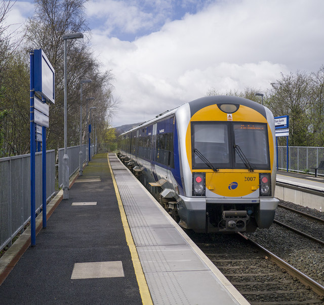 Train, Belfast © Rossographer :: Geograph Ireland