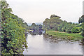 River Dee  at Cynwyd, 1992