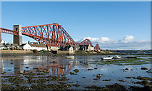 NT1380 : Town Pier and the Forth Rail Bridge by Greg Fitchett