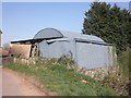 Corrugated iron barn, Wood