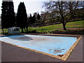 Paddling pool in Clydach Park, Ynysybwl