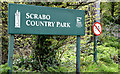 Signs, Scrabo Country Park, Newtownards (April 2015)