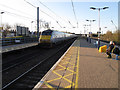 Virgin Trains East Coast train leaves Newark