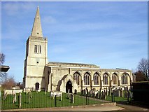 TF1509 : The parish church at Deeping St James, near Bourne, Lincolnshire by Rex Needle