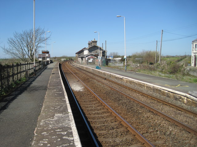 Bodorgan railway station, Anglesey