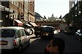 View back into Covent Garden from Russell Street