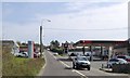 Texaco filling station near Combe on A379