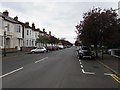 West along Russell Terrace, Royal Leamington Spa