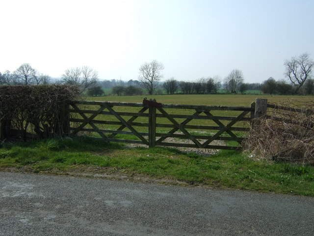 Field entrance south of Whalton