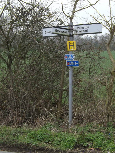 Roadsign on Forest Road