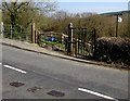 Kissing gate to a public footpath from Clydach Road,  Ynysybwl